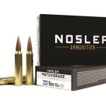Nosler Match Grade Ammunition 223 Remington 70 Grain RDF Hollow Point Boat Tail Box of 20