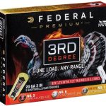 Federal Premium 3rd Degree Turkey Ammunition 20 Gauge 3" 1-1/2 oz #5, #6, and #7 Shot Multi Shot TSS Flitecontrol Flex Wad Box of 5