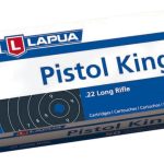 Lapua Pistol King Ammunition 22 Long Rifle 40 Grain Lead Round Nose