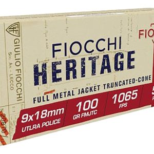 Fiocchi 9x18mm ammunition box