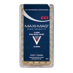 CCI Maxi-Mag Ammunition 22 Winchester Magnum Rimfire (WMR) 40 Grain Total Metal Jacket