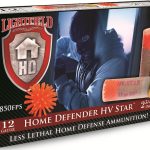 Lightfield Home Defender Less Lethal Ammunition 12 Gauge 2-3/4" 75 Grain High Velocity Rubber Star Slug Box of 5