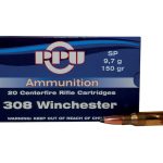 308 Winchester cartridges and box