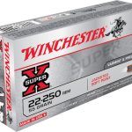 Winchester Super-X Ammunition 22-250 Remington 55 Grain Pointed Soft Point