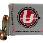 Underwood Ammunition 9mm Luger +P+ 115 Grain Jacketed Hollow Point Box of 20