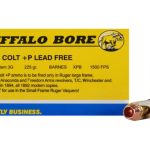 Buffalo Bore Ammunition 45 Colt (Long Colt) +P 225 Grain Barnes XPB Hollow Point Lead-Free Box of 20