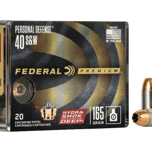 Federal 40 S&W cartridges