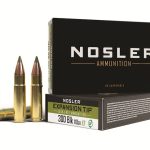 Nosler E-Tip Ammunition 300 AAC Blackout 110 Grain Polymer Tip Lead-Free Box of 20