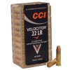 CCI Velocitor 22 LR ammo