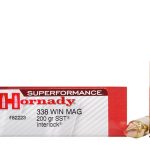 Hornady Superformance SST Ammunition 338 Winchester Magnum 200 Grain SST Polymer Tip Box of 20