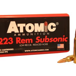 Atomic .223 Rem Subsonic ammo