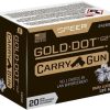 Speer Gold Dot 9mm ammo