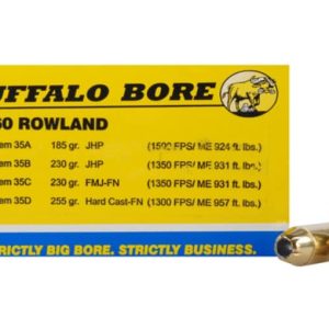 Buffalo Bore 460 Rowland ammo