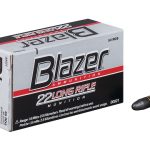 Blazer Ammunition 22 Long Rifle 40 Grain Lead Round Nose
