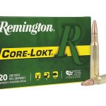 Remington Core-Lokt ammunition box