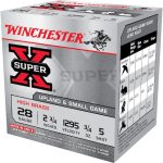 Winchester Super-X High Brass Ammunition 28 Gauge 2-3/4" 3/4 oz #5 Shot