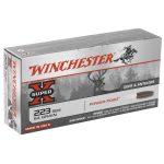 Winchester Super-X Ammunition 223 Remington 64 Grain Power Point