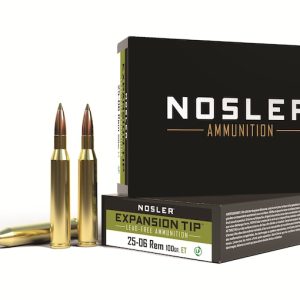 Nosler 25-06 Remington cartridges