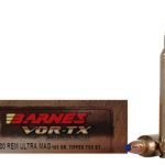 Barnes VOR-TX Ammunition 300 Remington Ultra Magnum 165 Grain TTSX Polymer Tipped Spitzer Boat Tail Lead-Free Box of 20