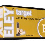 Eley Target Ammunition 22 Long Rifle 40 Grain Lead Round Nose