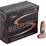 Speer Gold Dot Short Barrel Ammunition 9mm Luger +P 124 Grain Jacketed Hollow Point