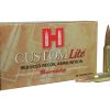 Hornady CustomLite ammunition box