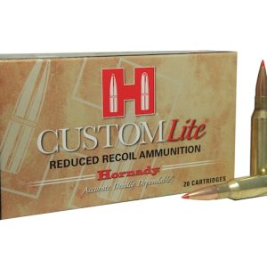 Hornady CustomLite ammunition box