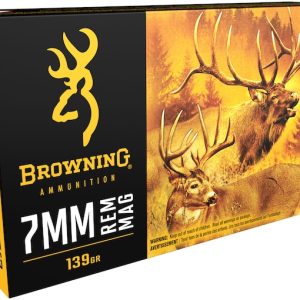 Browning 7mm Rem Mag ammo
