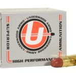 Underwood Ammunition 458 SOCOM 500 Grain Hard Cast Lead Flat Nose Gas Check Subsonic Box of 20