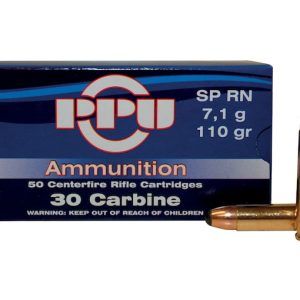 30 Carbine PPU ammunition
