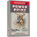 Winchester Power Point Ammunition 7mm-08 Remington 140 Grain Power-Point Box of 20