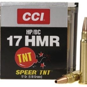 17 HMR Speer TNT cartridges