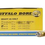 Buffalo Bore Ammunition 45 Colt (Long Colt) +P 260 Grain Jacketed Hollow Point