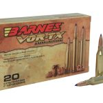 Barnes VOR-TX Ammunition 260 Remington 120 Grain TTSX Polymer Tipped Spitzer Boat Tail Lead-Free Box of 20