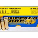 Buffalo Bore Ammunition 45-70 Government 430 Grain Hard Cast Lead Long Flat Nose Low Recoil Standard Pressure Full Power Box of 20