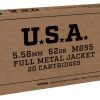 USA 5.56MM M855 cartridges