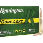 Remington Core-Lokt Ammunition 270 Winchester 130 Grain Core-Lokt Pointed Soft Point Box of 20