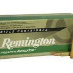 Remington Premier Varmint Ammunition 223 Remington 55 Grain AccuTip Box of 20
