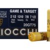 Fiocchi 20 gauge shotgun shells