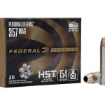 Federal Premium Personal Defense Ammunition 357 Magnum 154 Grain HST Jacketed Hollow Point