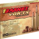 Barnes VOR-TX Ammunition 300 Winchester Magnum 180 Grain TTSX Polymer Tipped Spitzer Boat Tail Lead-Free Box of 20