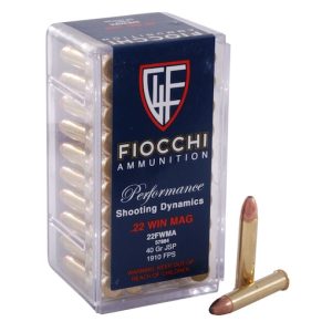 Fiocchi 22 WMR ammunition