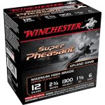 Winchester Super Pheasant High Velocity Ammunition 12 Gauge 2-3/4" 1-3/8 oz