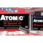 Atomic Ammunition 38 Special +P 148 Grain Lead Hollow Point Box of 50