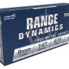 Fiocchi 9mm ammunition box