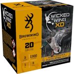 Browning Wicked Wing XD Waterfowl Ammunition 20 Gauge 3" 1 oz Non-Toxic Steel Shot