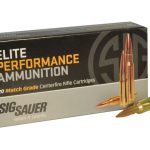 Sig Sauer Elite Performance Match Grade Ammunition 6.5 Creedmoor 140 Grain Open Tip Match