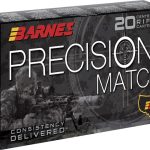 Barnes Precision Match Ammunition 338 Lapua Magnum 300 Grain Open Tip Match Box of 20
