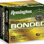 Remington Golden Saber Bonded Ammunition 357 Sig 125 Grain Jacketed Hollow Point Box of 20