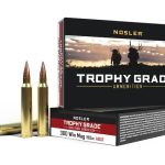 Nosler Trophy Grade ammunition box